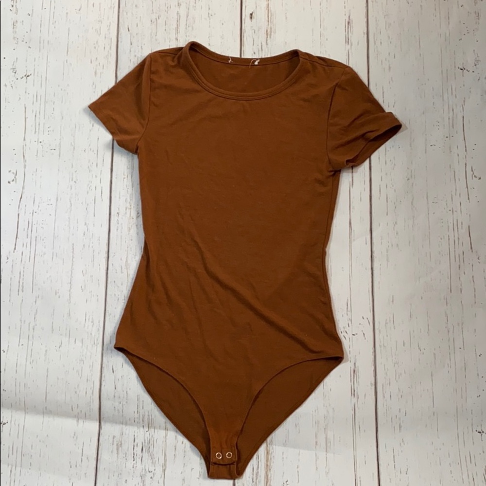 Brown bodysuit